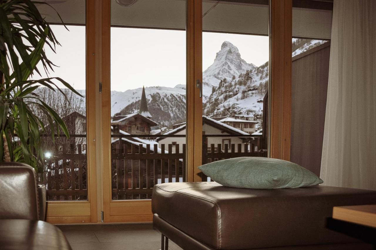 Apartament Haus Mischabel Zermatt Zewnętrze zdjęcie