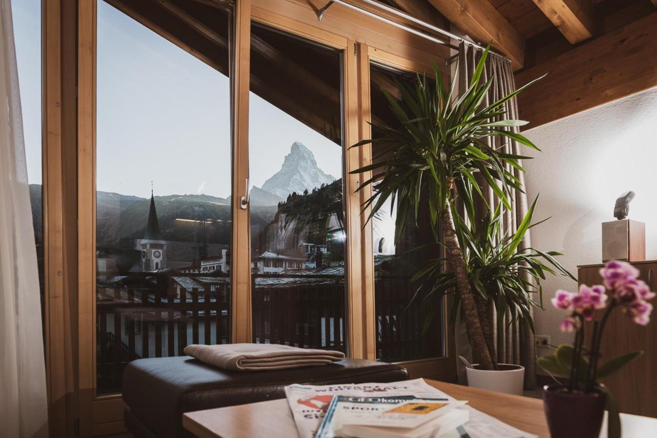 Apartament Haus Mischabel Zermatt Zewnętrze zdjęcie